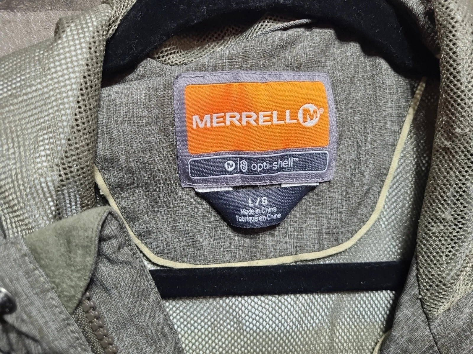 merrell opti-shell jacket