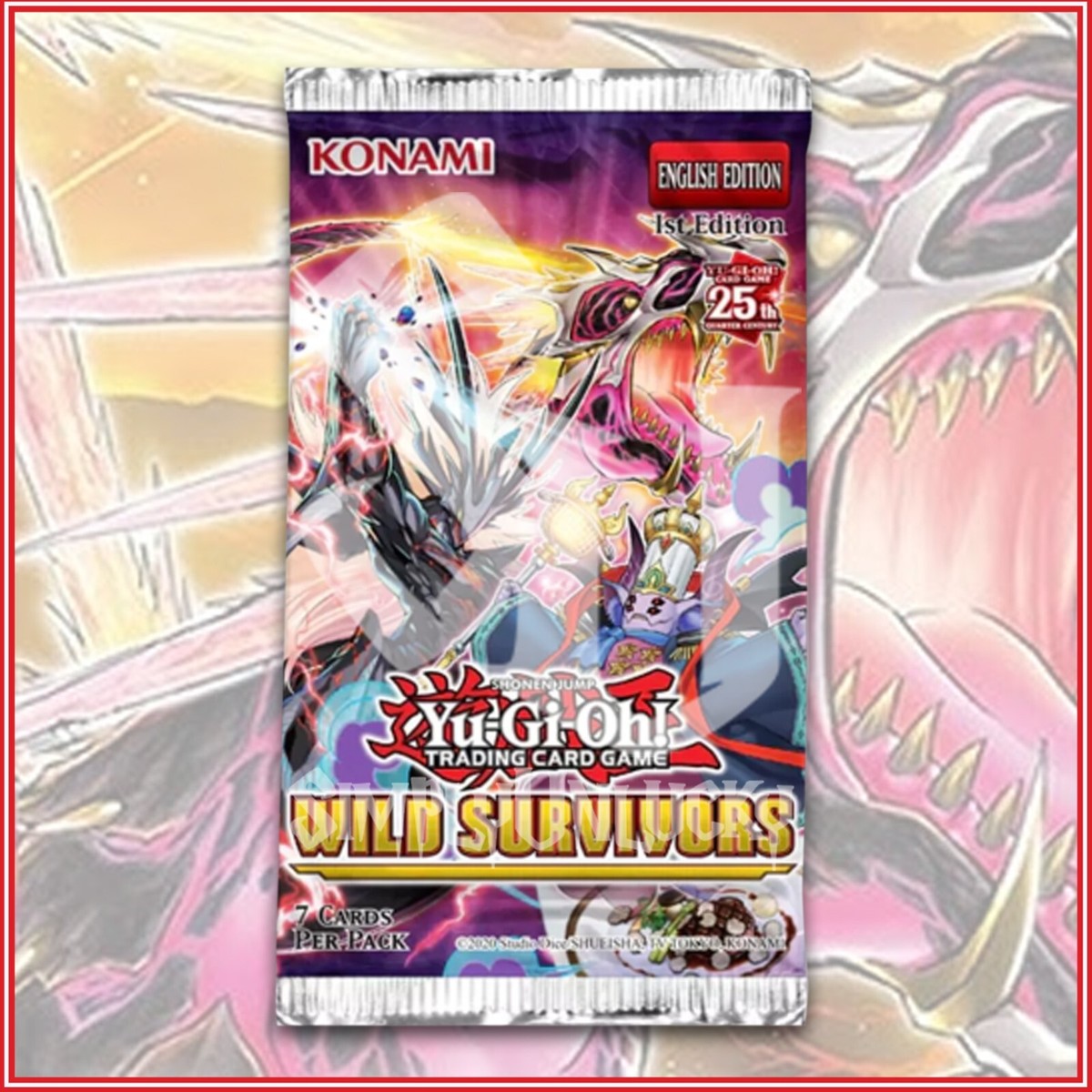 wild survivors yugioh booster box Yu-Gi-Oh! [1st Edition] Wild Survivors introduces new Dinosaur monsters for your Extra Deck Yu-Gi-Oh! TCG | Wild Survivors