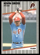 1989 Fleer #569 Kevin Gross - Philadelphia Phillies