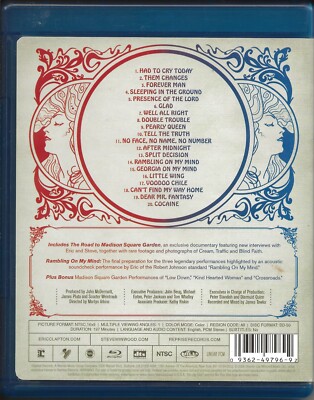 Eric Clapton & Steve Winwood Live CD・DVD Amazon.com: Eric Clapton and Steve Winwood: Live from