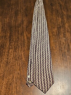 Vintage Robert Talbot for Nordstrom Mens Silk Blend Tie 