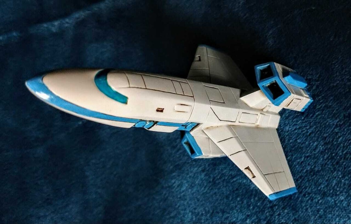 GALAXY RANGERS RANGER-1 STARSHIP - RESIN MODEL - HAND MADE