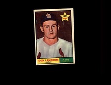 1961 Topps 338 Don Landrum EX #D982553