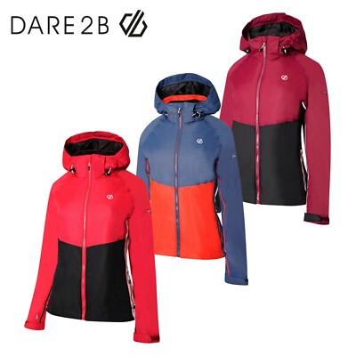 Dare2b Radiate II Damen Winter gesteppt Schnee Ski wasserdichte Jacke UVP £150