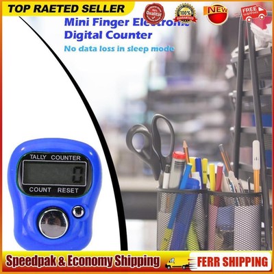 Mini Finger Counter LCD Electronic Digital Counters Counting Range 0-99999