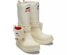 PRINGLES X CROCS CLASSIC CRUSH BOOT WOMEN 7 M...