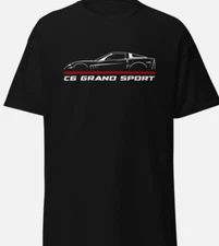 T-shirt Corvette C6 Grand Sport Car Shirt