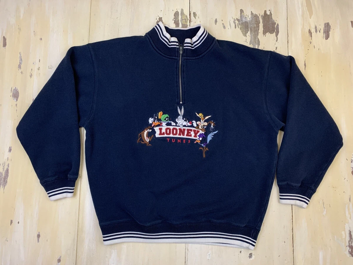 Looney tunes 2025 embroidered sweatshirts