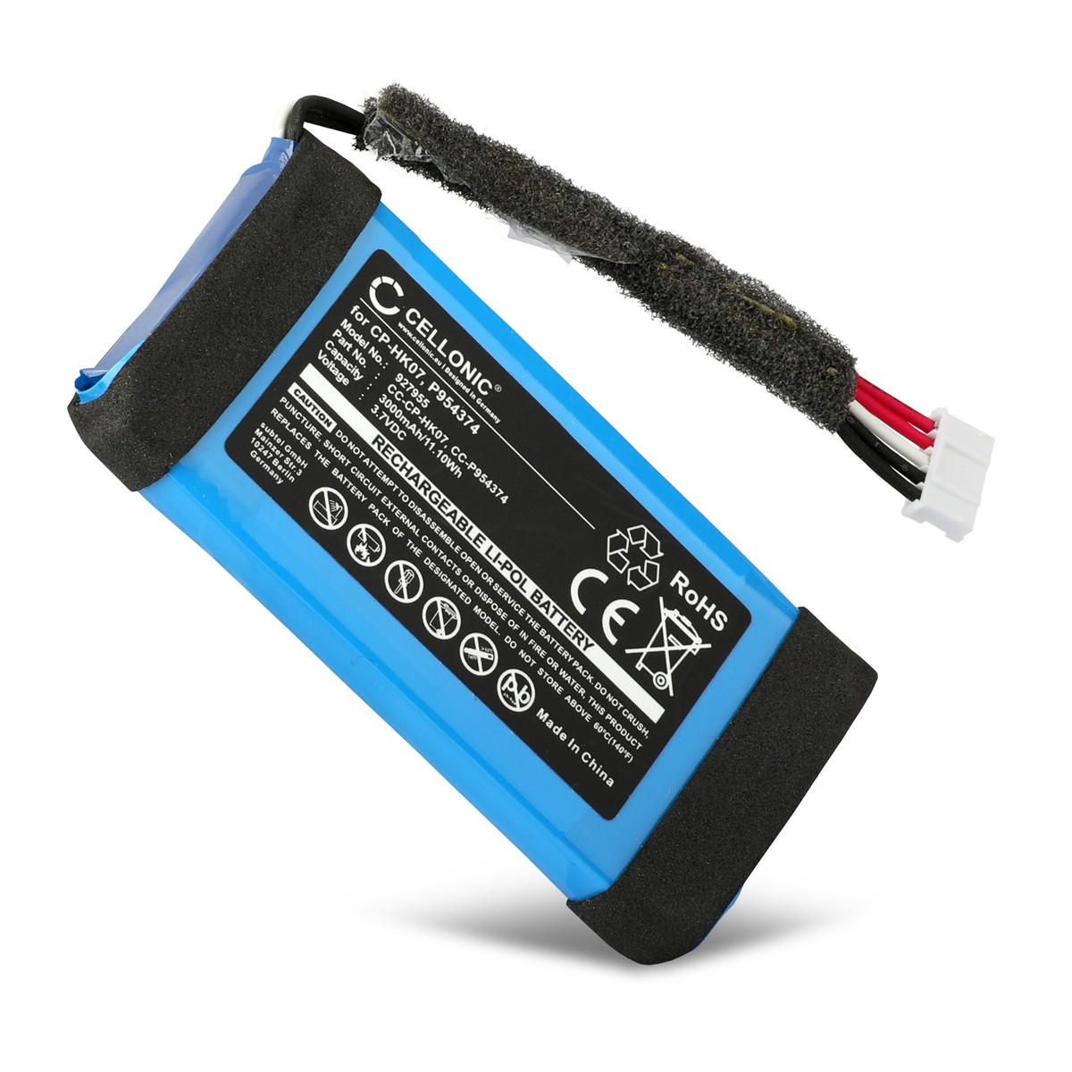 Battery for Harman Kardon ONYX MINI,replacement Harman Kardon ONYX MINI battery from Singapore(11.1Wh,1 cells