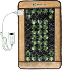 Jade Heating Pad Far Infrared Bio Crystal Therapy Mat HealthyLine 32" x 20" New