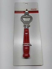 Coca Cola Bottle Opener red 2007 Gibson Vintage Pre-owned 7" long 