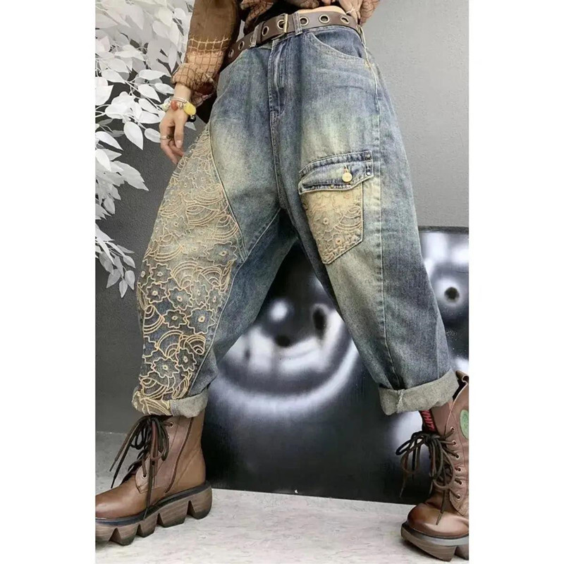 パンツ PAMEO POSE Laces-up Denim Baggy Trousers Laces-up Denim Baggy Trousers – PAMEO POSE | 公式オンライン