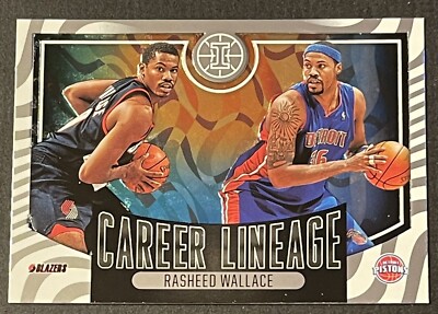 2020-21 PANINI RASHEED WALLACE Auto /49 2020-21 Panini Illusions