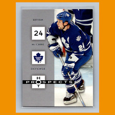 Bryan McCabe #94 2005 Fleer Hot Prospects Toronto Maple Leafs Hockey Card NHL NM