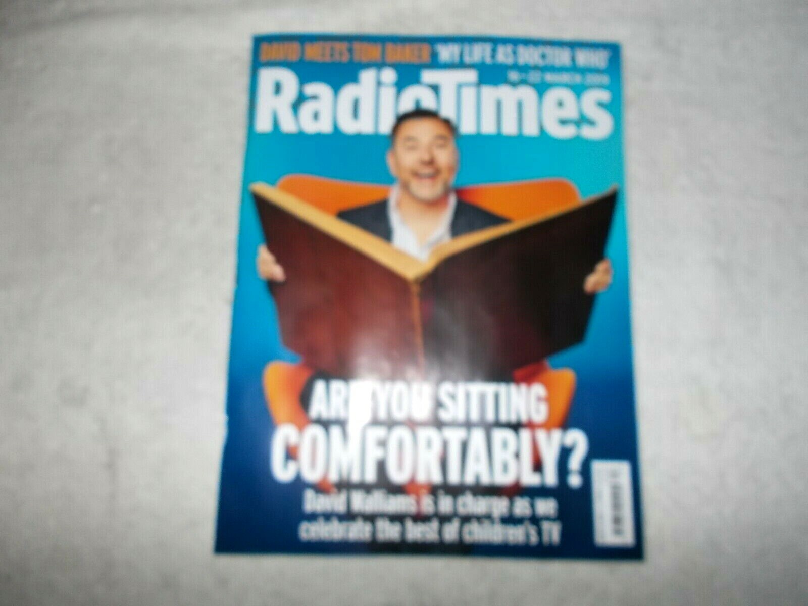 Radio Times Magazine 16th March 2019 David Walliams Chidlren's TV Programmes