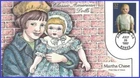 USA8 #3151d U/A COLLINS HAND PAINTED FDC   Classic American Dolls Martha Chase
