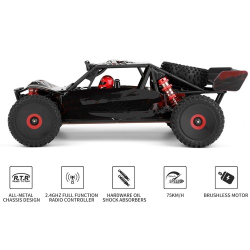 WLtoys 124016 RC Off-Road Car 1/12 75Km/h 2.4GHz 4WD Brushless RC Desert I4Z9 - Picture 2 of 13