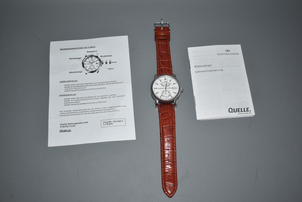 Datum Einstellen Mechanische Uhren Genauigkeit Automatik Uhr