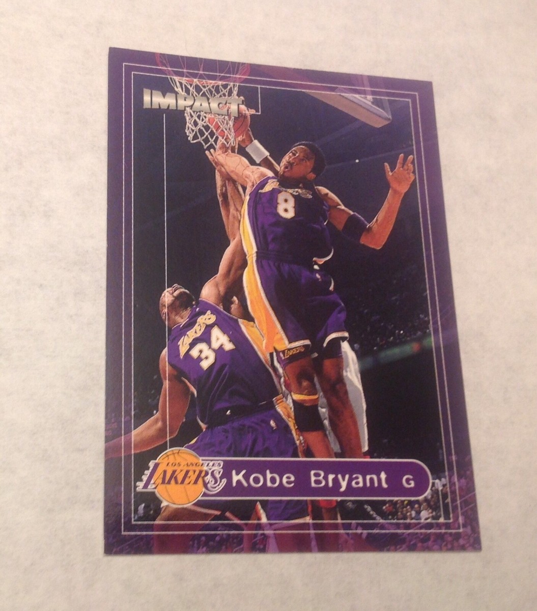 【50枚限定】Kobe Bryant NBA カード Lakers KOBE BRYANT 1999 Fleer Impact #50 Early Card Lakers