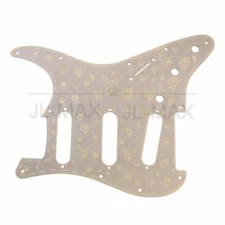 Aluminum alloy Electric Guitar Pickguard for Fender Strat 11 Hole SSS Brozen