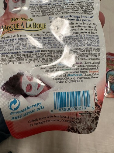 Mud Pac Anti-Stress Mask LOT OF 4 - Picture 6 of 9