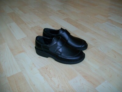 Berkemann Damen Klett Schuhe  Wechsel Fußbett Gr. 4 - 37 Leder schwarz NEU!