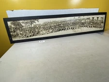 WW1 WW2 Military Panoramic Photo Army Camp soldiers infantry 69S5