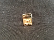= 1/2'' SHRINK  SHRINKAGE JC PENNEY EMPLOYEE  METAL PIN PINBACK JCP #C003