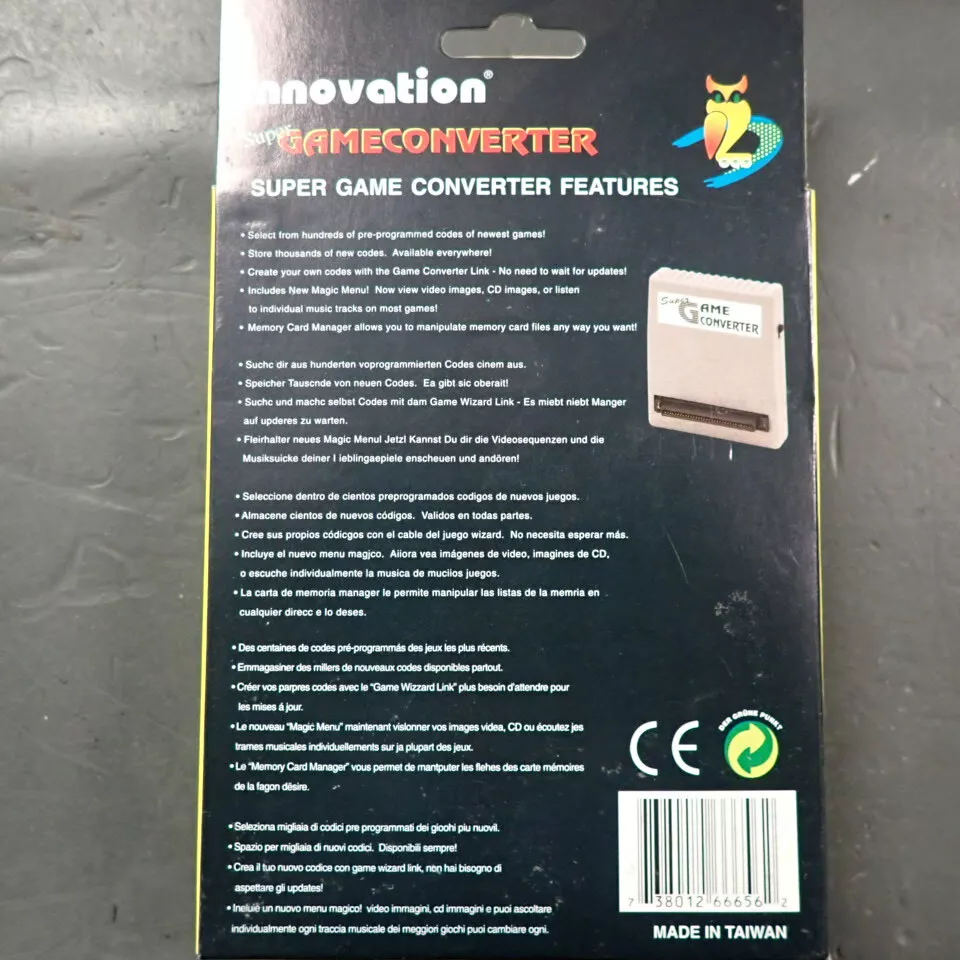 RF Generation: GameShark Lite (Sony PlayStation) Box Back Image