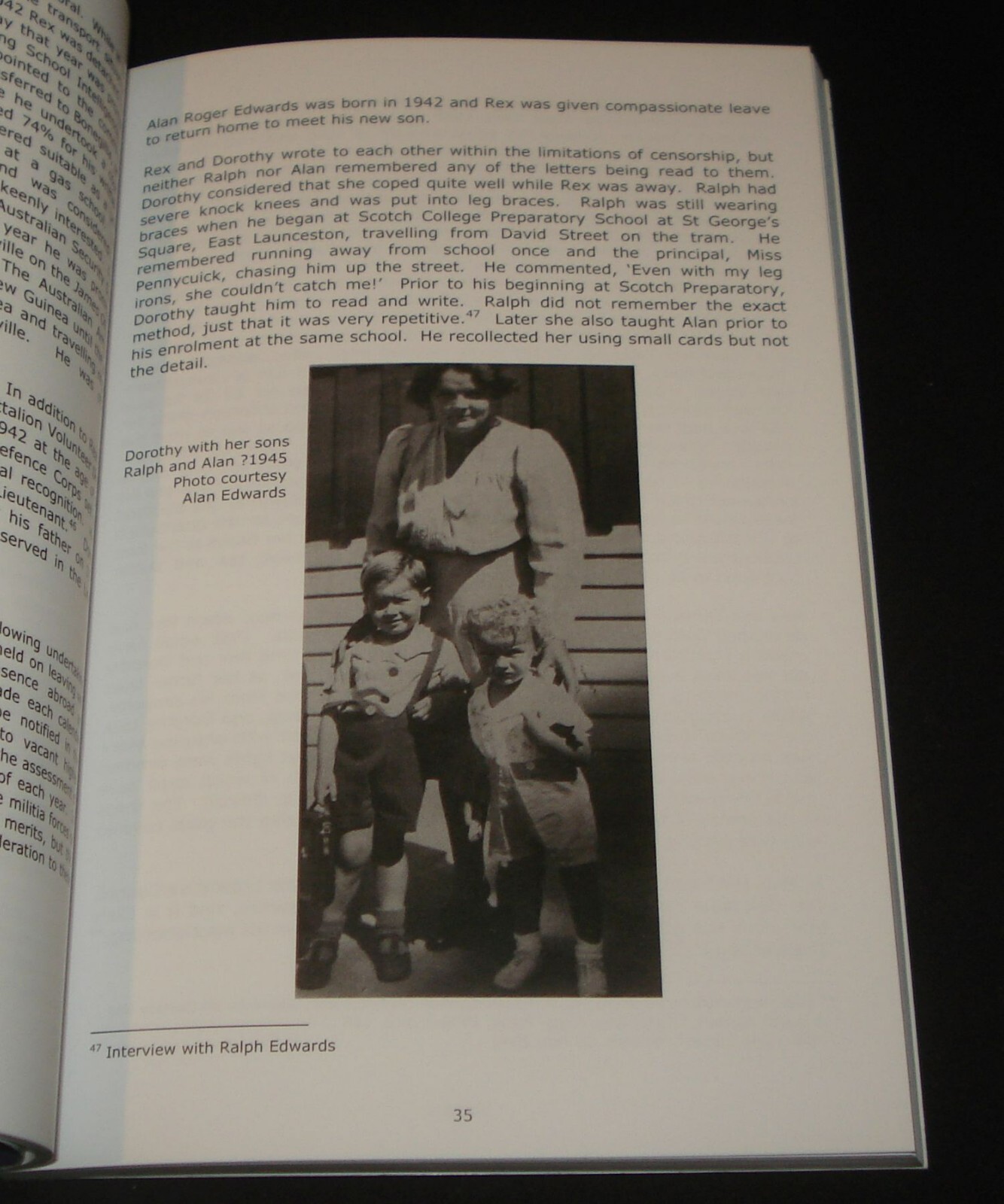 TASMANIA DOROTHY EDWARDS A LIFE WELL LIVED DOROTHY ROSEMANN