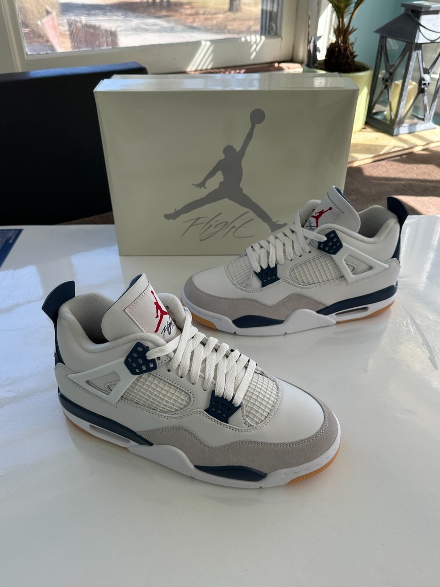 NIKE JORDAN 4 SB NAVY (SIZE 7) (DR5415-100) RETRO PINE GREEN RODEO