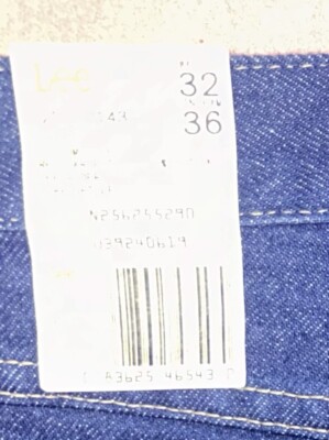 Vintage Lee Blue Jeans, Regular Fit, Deadstock NWT, Size 32x36 | eBay