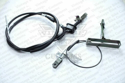 Suzuki Samurai SJ413 Drover Parking Hand Brake Cable Set - Image 3 of 4