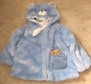 light blue teddy bear jacket