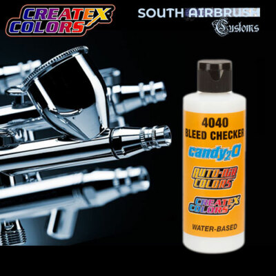 Createx Colors 4040 Bleed Checker Durchblut Schutz von Candy Anilin Farbstoffen