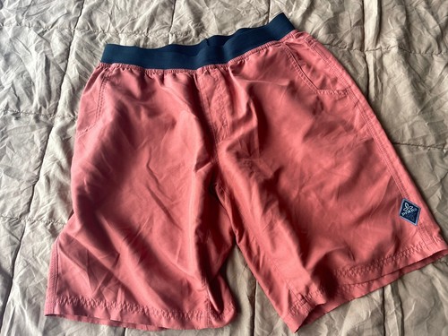 Prana Men’s Large Shorts Burnt Orange Unlined