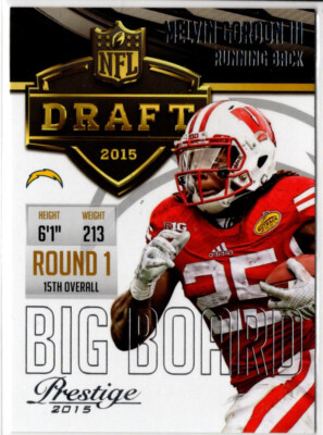 2015 Panini Prestige Football Melvin Gordon III No. 12 Los Angeles Chargers