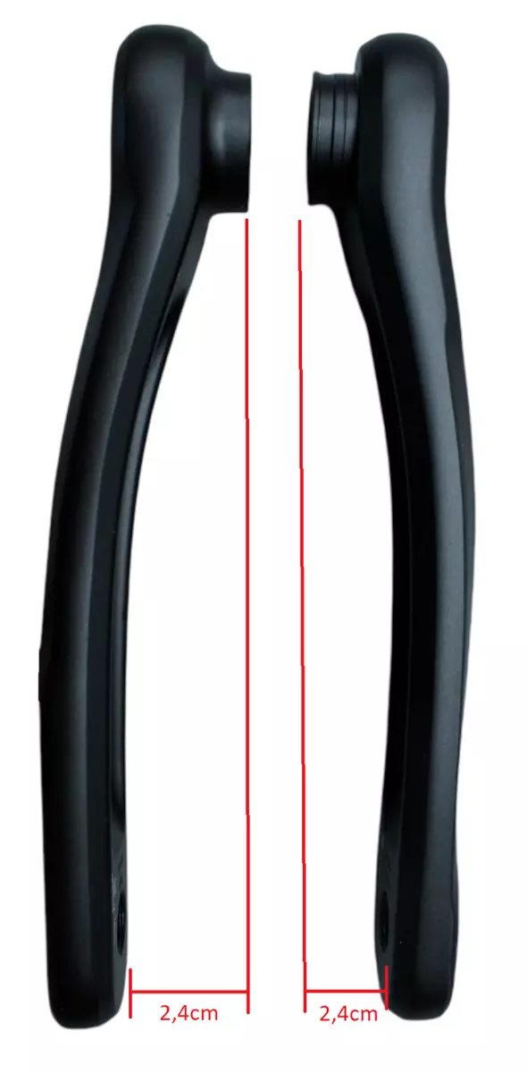 Yamaha e bike cheap crank arms