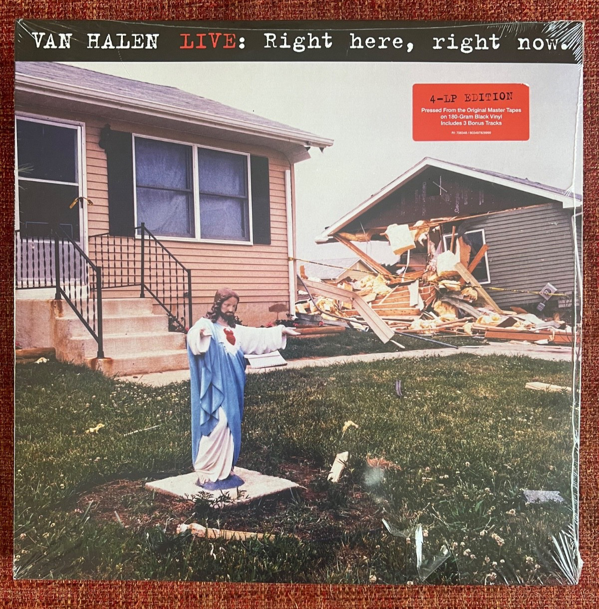 Van Halen Live: Right Here, Right Now Box 4 X Vinyl LP 180 Gr. New Sealed - Image 3