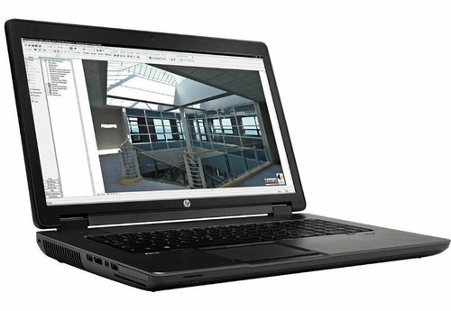 HP ZBook 17 17.3" Laptop i7-4800MQ 16GB Ram 64GBSSD+512GBSSD+750GB 4GB Graphics - Picture 1 of 10