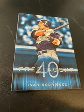 2015 Topps BB Free Agent 40 - #F40-15 Ivan Rodriguez - Florida Marlins - HOF  MT