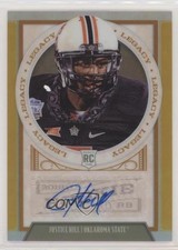 2019 Legacy Premium Edition Penmanship Gold Prizm 49/50 Justice Hill Auto fm0