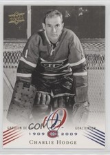 2008-09 Upper Deck Montreal Canadiens Centennial Set Charlie Hodge #107 2d8
