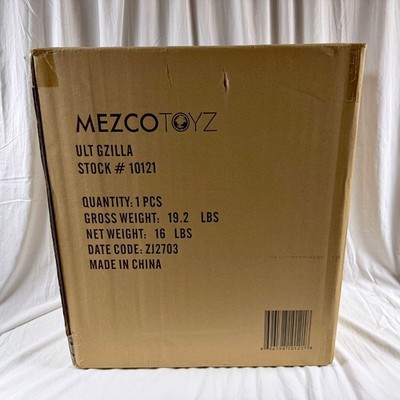 Mezco Toyz Ultimate Godzilla 18'' Lights Sounds Action Figure MISB SEALED Shipper