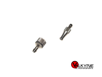 RC Racing Grade Quick Disconnect Fuel FIlter For Nitro .12 .15 Silver (1) New