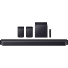 Samsung Q-Series Soundbar 11.1.4 ch w/ Subwoofer & Rear Speaker Graphite Black H