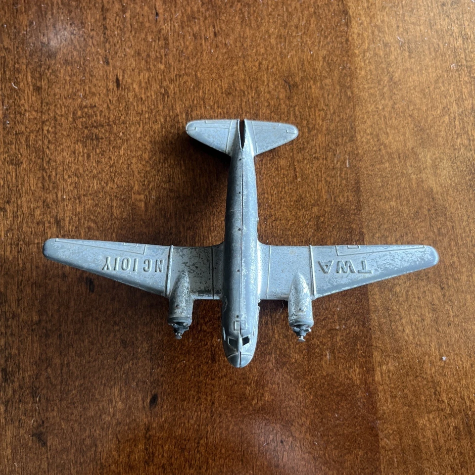 Avión de colección Tootsietoy TWA Douglas NC101Y DC-2 o DC-3 avión como está Foto 2 de 4