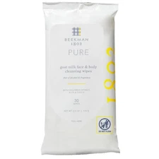 Face & Body Wipes - Fragrance Free, 30 Count, Cleanses Dirt & Makeup, With Go...