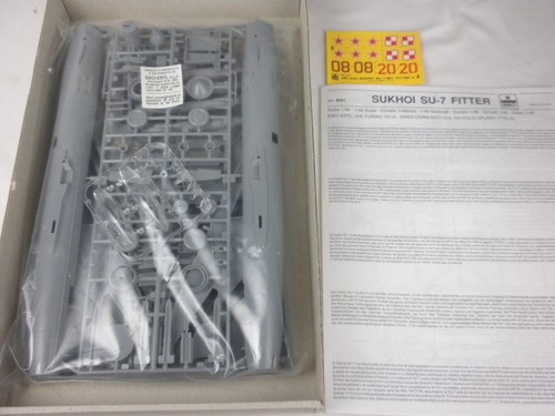 ESCI Sukhoi SU-7 Fitter Soviet 1/48 Plastic Model Jet Fighter Kit # 4091 NEW - Picture 5 of 5