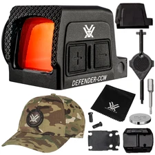 Vortex Optics Defender-CCW Enclosed Solar Micro Red Dot w/ Free Vortex Camo Cap